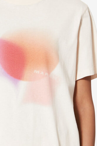Zewel T-shirt i bomull med tryck