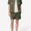 Zilan broderade shorts i bomullsgaze Zilan broderade shorts i bomullsgaze
