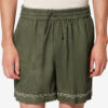 Zilan broderade shorts i bomullsgaze Zilan broderade shorts i bomullsgaze