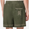 Zilan broderade shorts i bomullsgaze Zilan broderade shorts i bomullsgaze