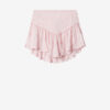 Zoelia broderade shorts i silke och bomull