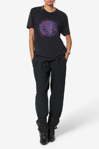 Zoeline tryckt bomullst-shirt