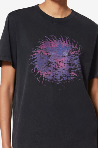 Zoeline tryckt bomullst-shirt