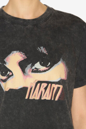 Zoeline tryckt bomullst-shirt