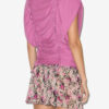 Zohra vävd jersey-top Zohra vävd jersey-top